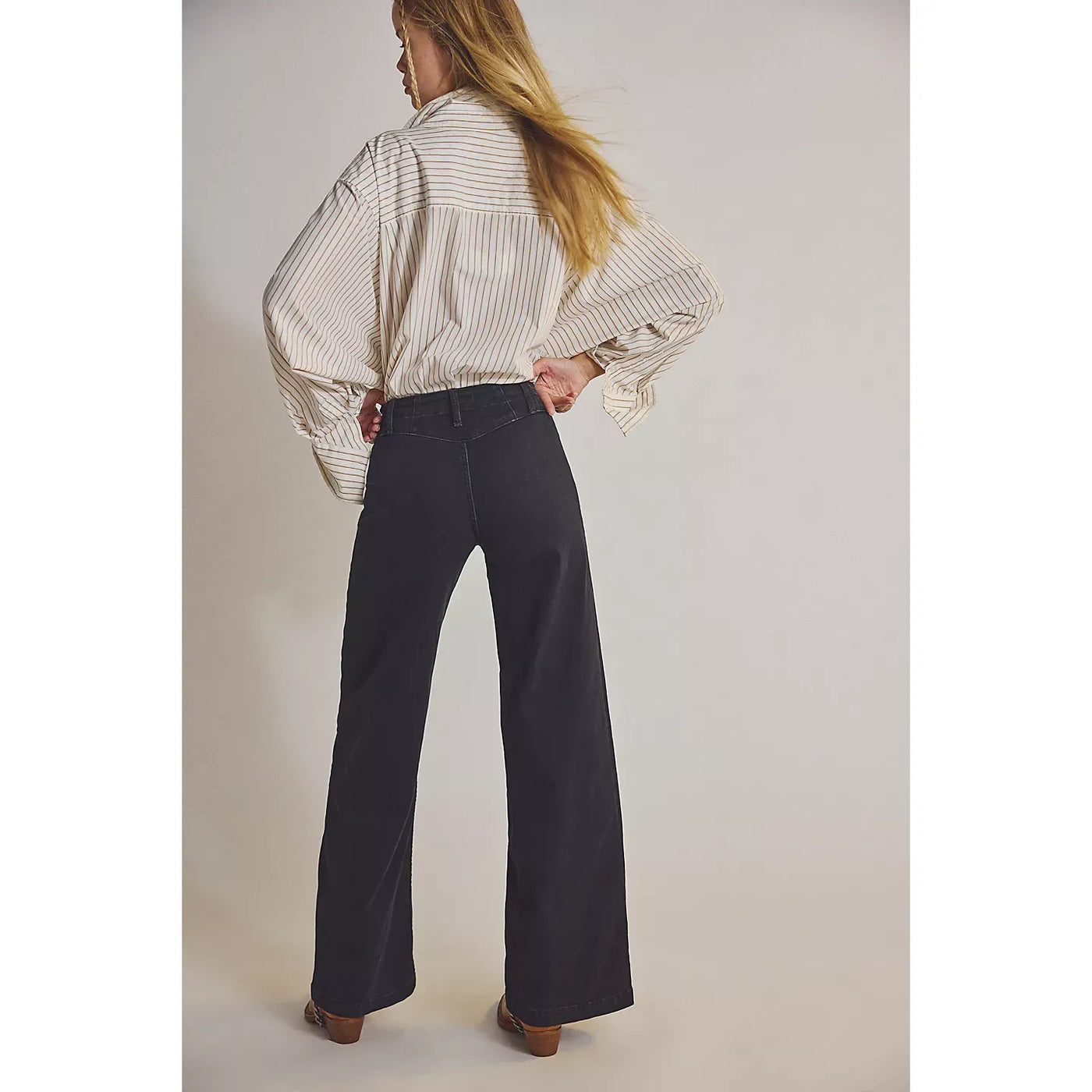 Free People-Libre Wide Leg (Cafe Noir)