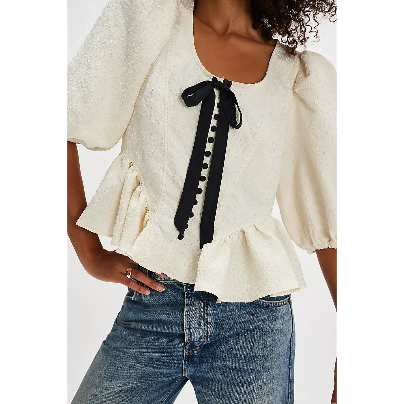 Free People-Pamela Bow Top