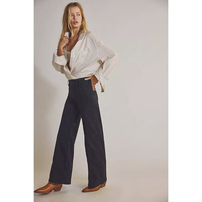 Free People-Libre Wide Leg (Cafe Noir)