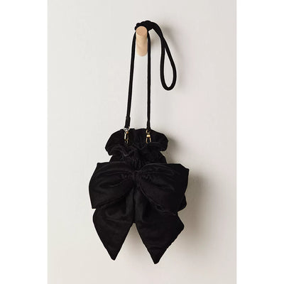 Free People-Belle Velvet Bow Bag