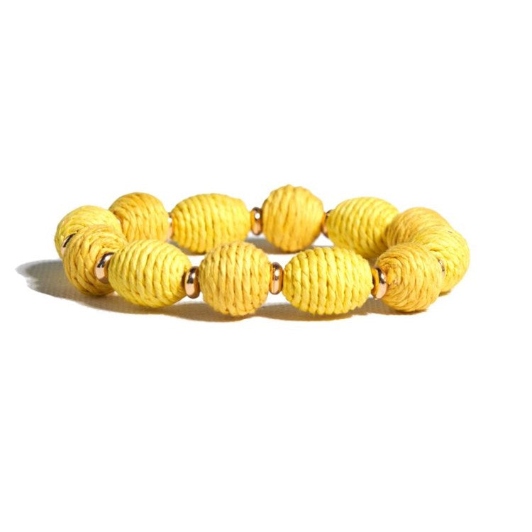 Phoebe Solid Bracelet - Yellow