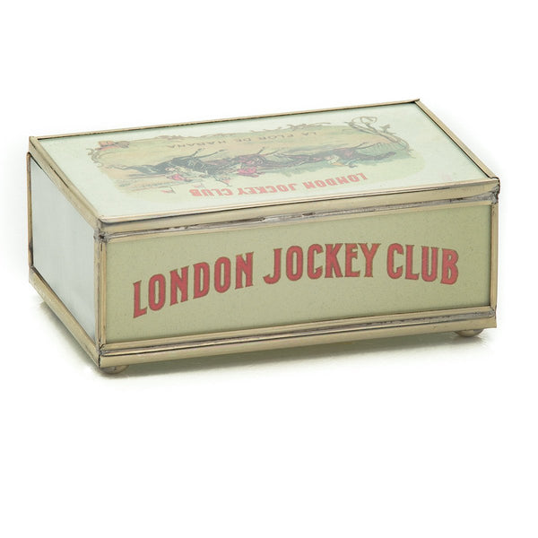 London Jockey Matchbox Cover