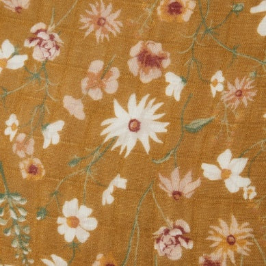 MilkBarn - Bamboo Burp Cloths - Wildflower