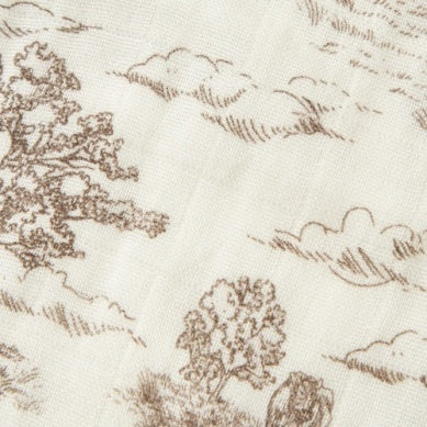 MilkBarn - Bamboo Mini Lovey - Country Toile