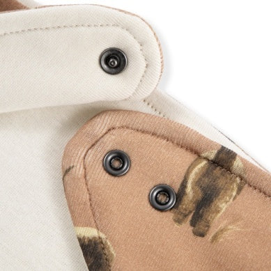 MilkBarn - Organic Cotton Kerchief Bib - Alpaca