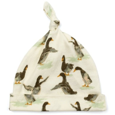 MilkBarn - Organic Knotted Hat - Duck