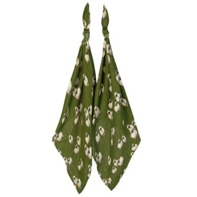 MilkBarn - Bamboo Burp Cloths - Valais Sheep