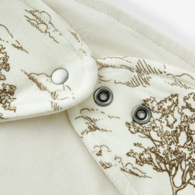 MilkBarn - Luxe Stretch Kerchief Bib - Country Toile