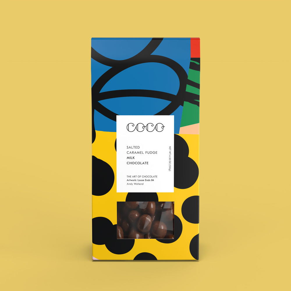 COCO Chocolatier Limited Salted Caramel Fudge