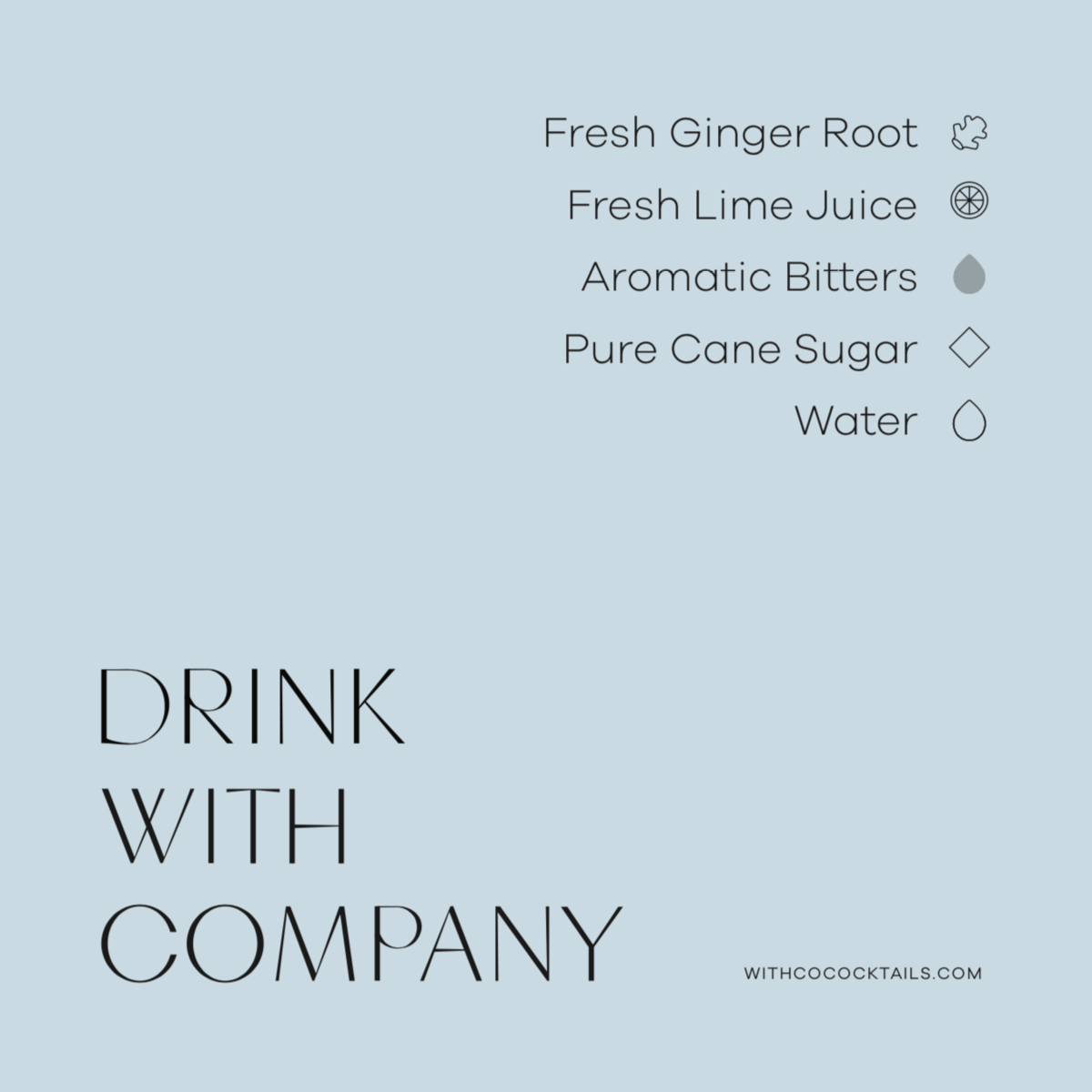 WITH CO - Ginger Mule Drink Mix