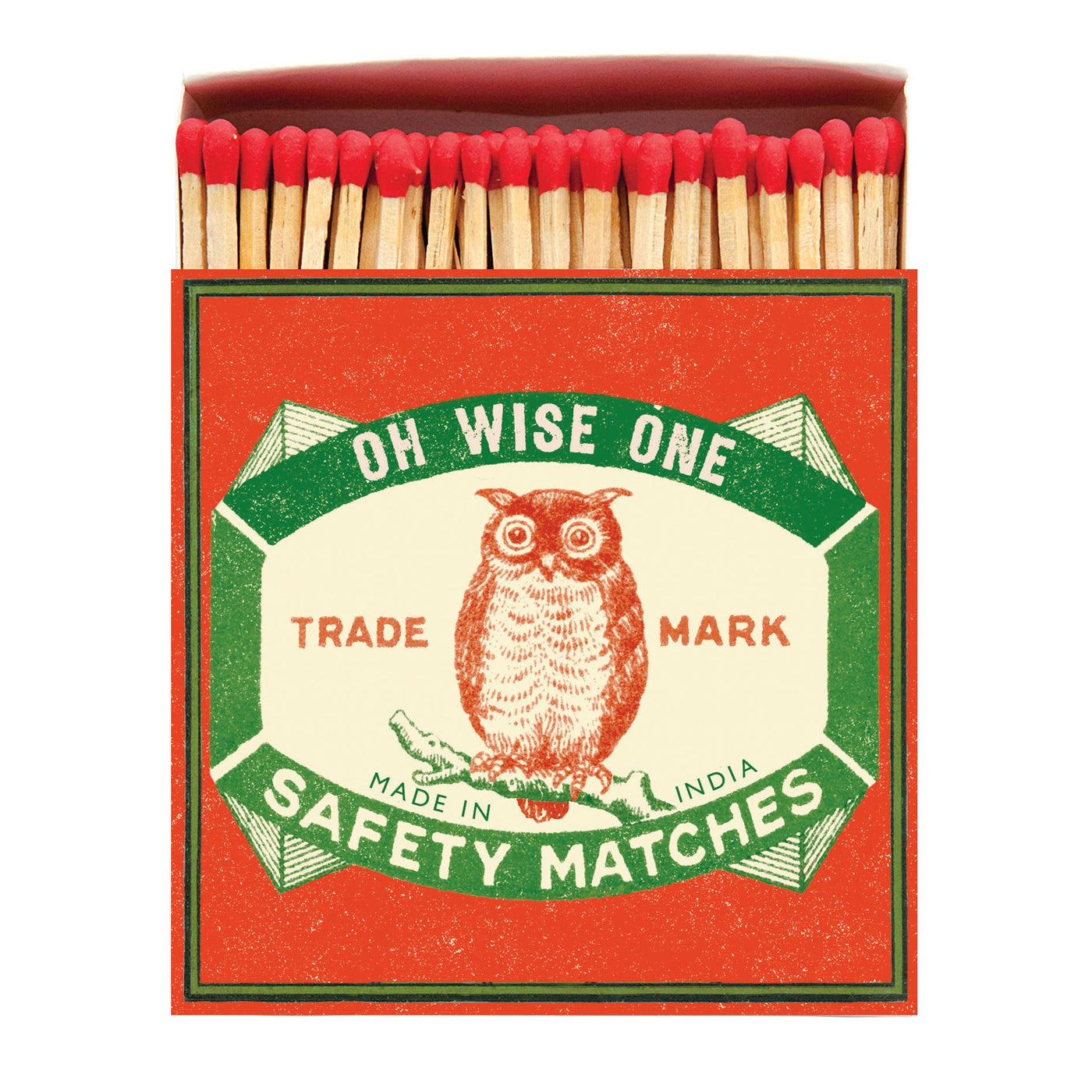 Owl Matches Matchbox