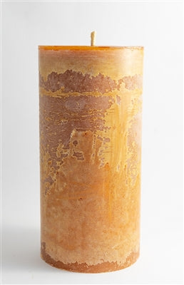 LARGE ROUND TALL 1-WICK PILLAR CANDLE