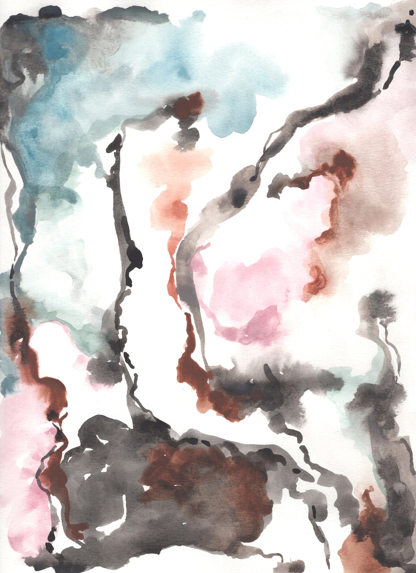 Smoke Tea Towel by NEAT