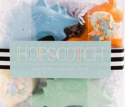 Hopscotch Sparkling Sidewalk Chalk-Dino Roar