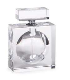 Modern Morocco Glass Perfume Bottle-Small Rectangular