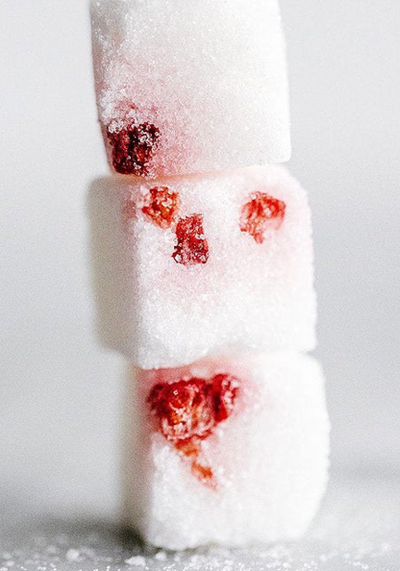 Raspberry LUXE Sugar Cubes