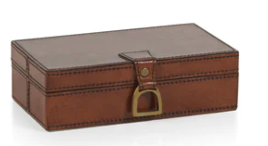 The Connaught Leather Box-Regtangular-Small
