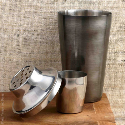 TOMINI HAND FORGED STAINLESS STEEL COCKTAIL SHAKER