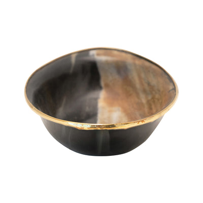 Bowl with Brass Rim