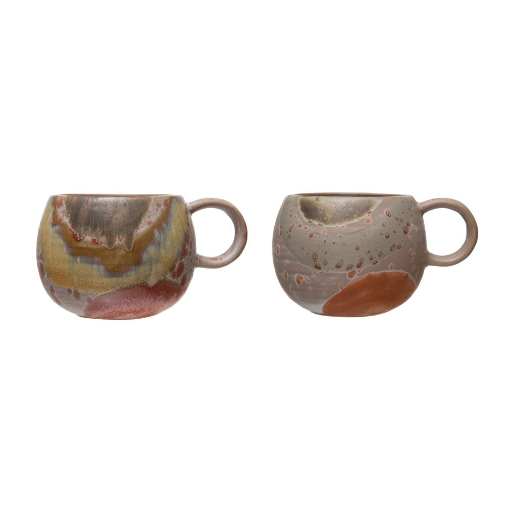 Stoneware Mug; Glazed