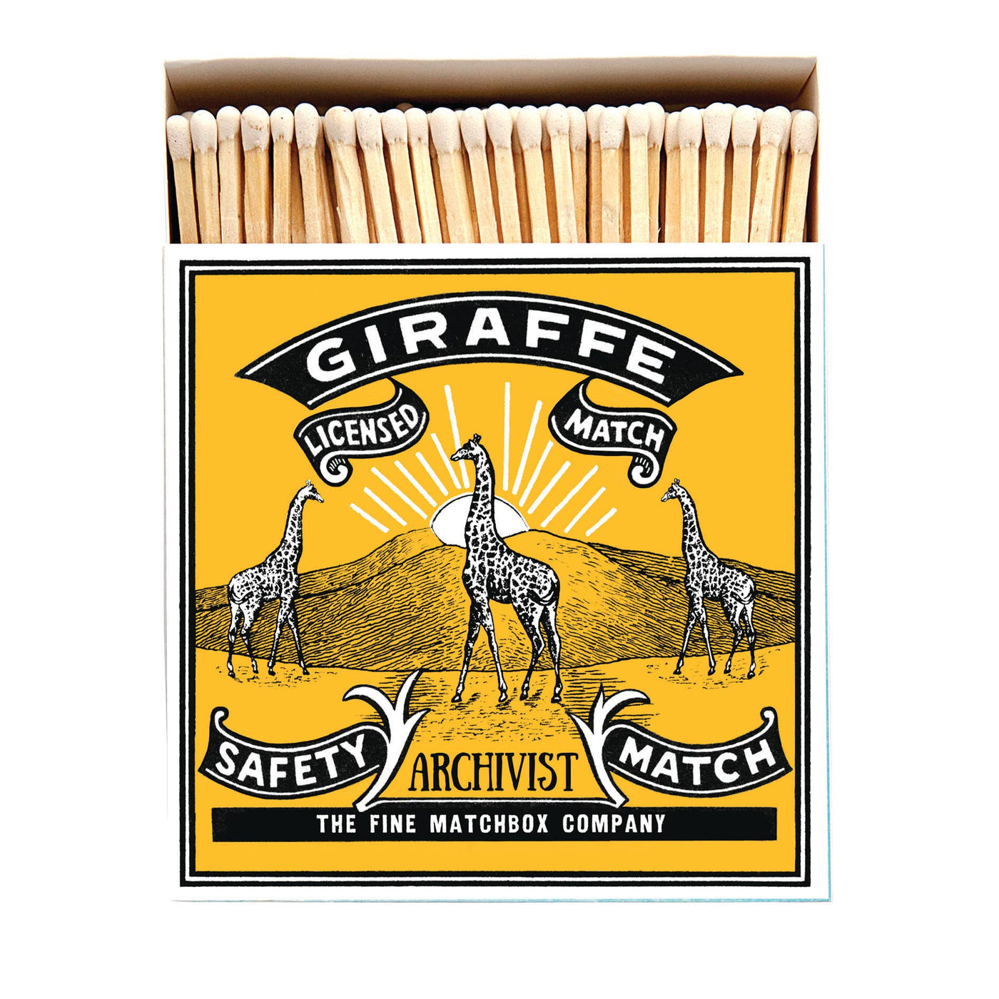 Giraffe Matchbox